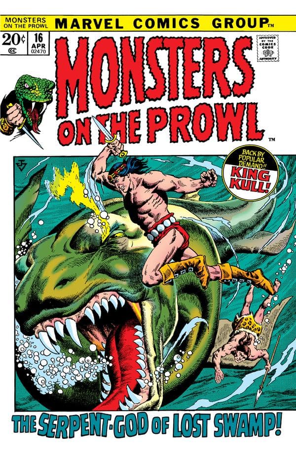 Monsters on the Prowl #16 cover