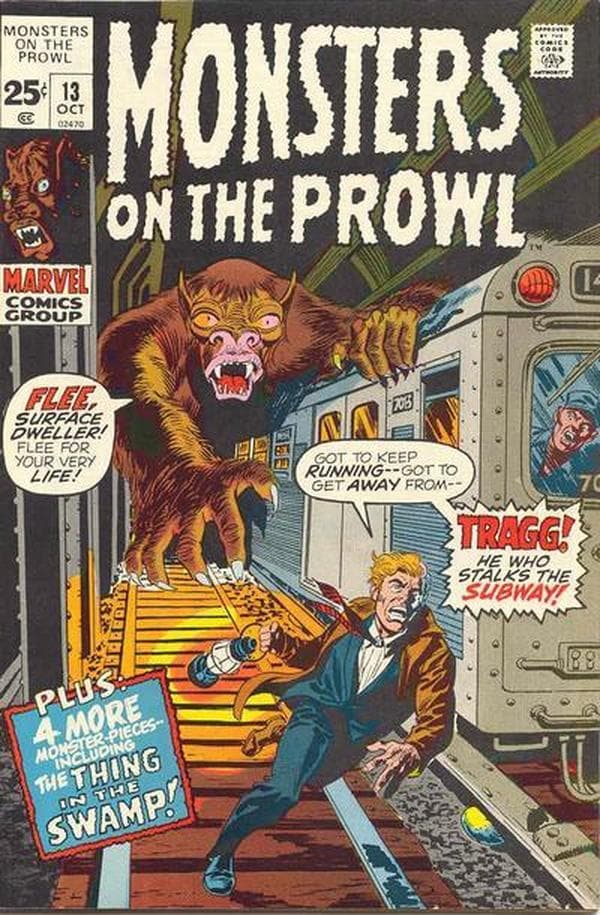 Monsters on the Prowl #13 cover