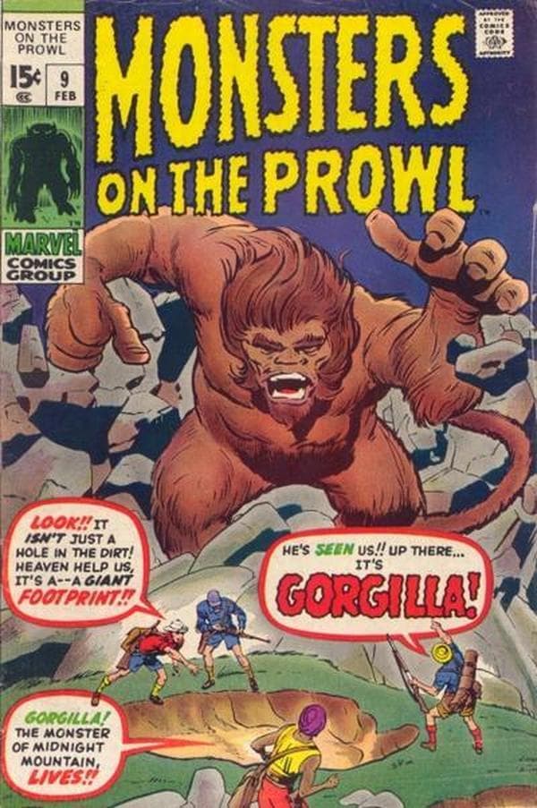 Monsters on the Prowl #9 cover