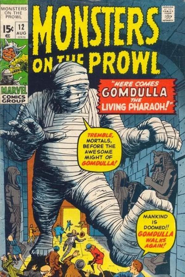 Monsters on the Prowl #12 cover