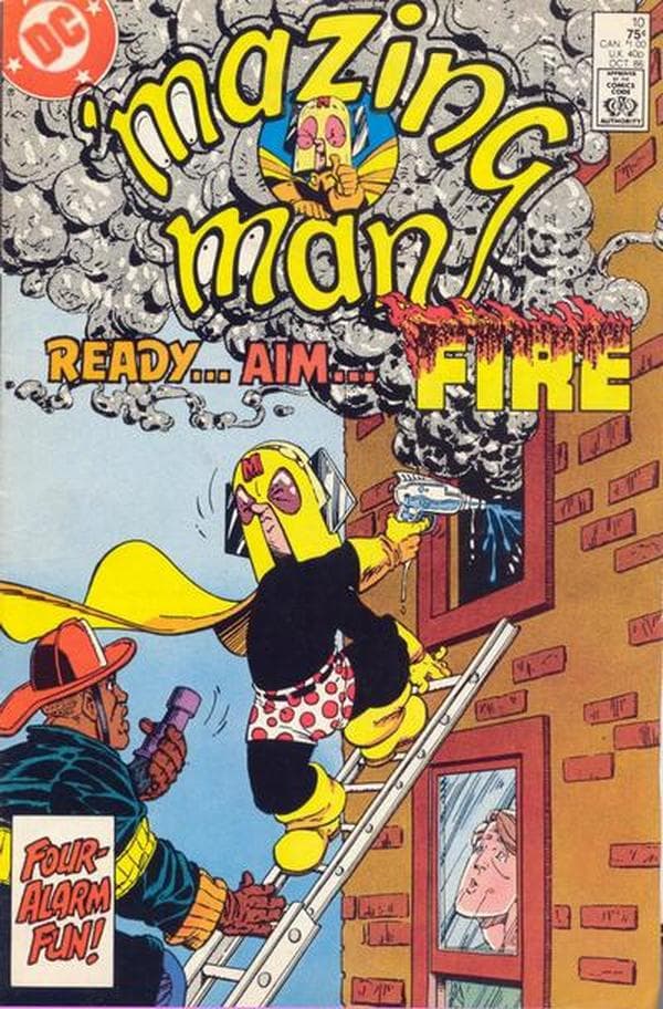 'Mazing Man #10 cover