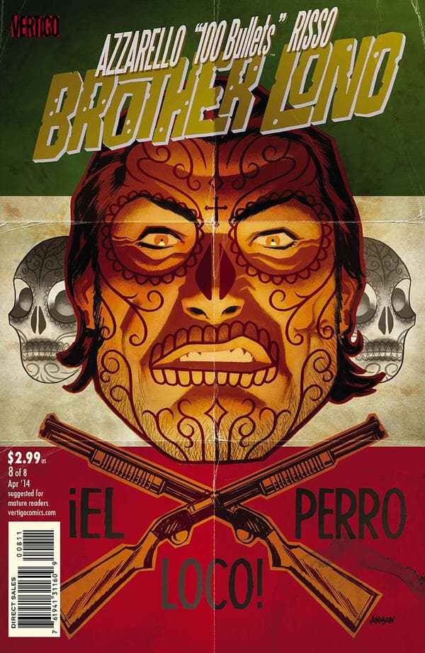 100 Bullets: Brother Lono #8 cover