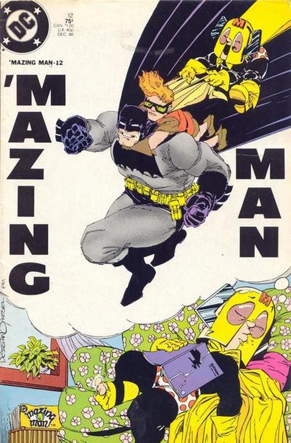 'Mazing Man #12 cover