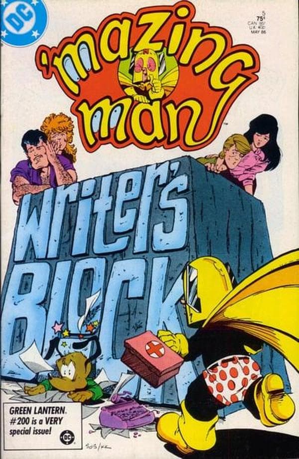 'Mazing Man #5 cover
