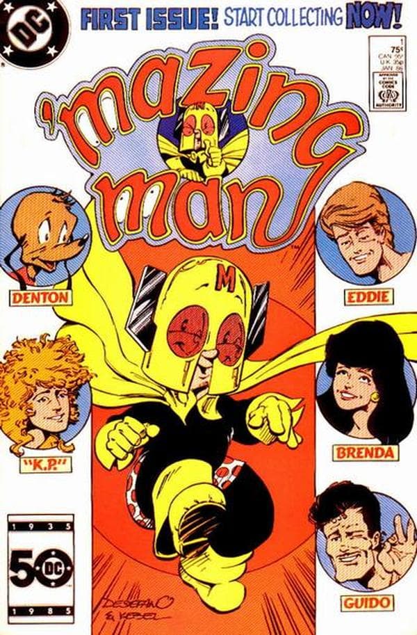 'Mazing Man #1 cover