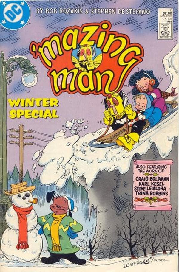 'Mazing Man Special #2 cover