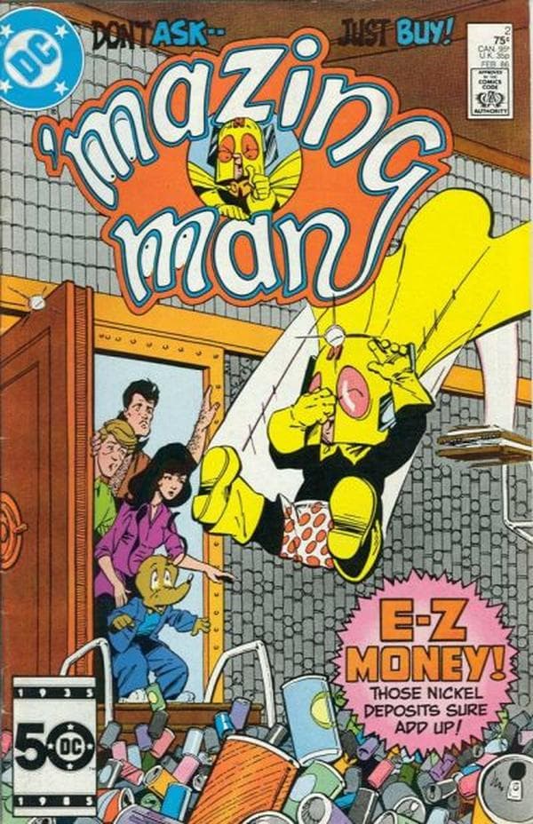 'Mazing Man #2 cover