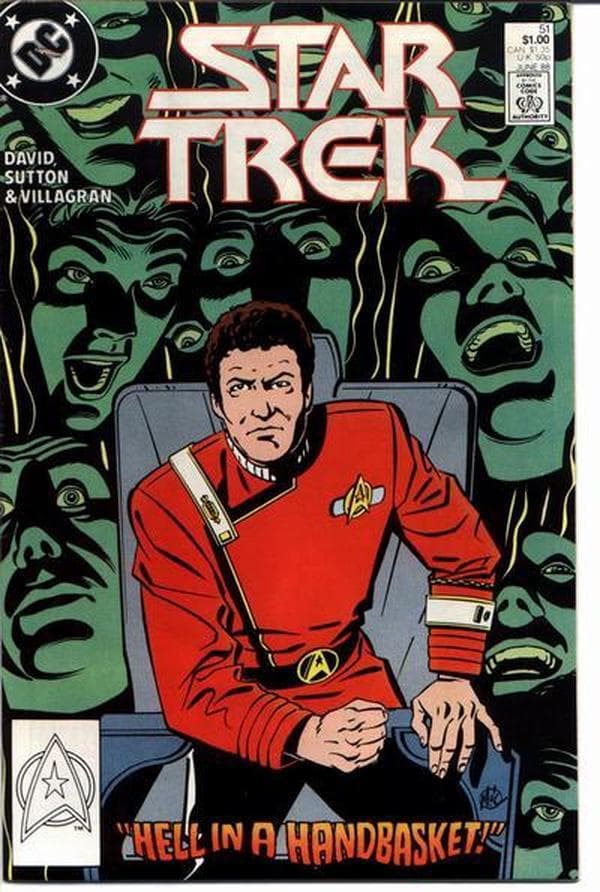 Star Trek #51 cover