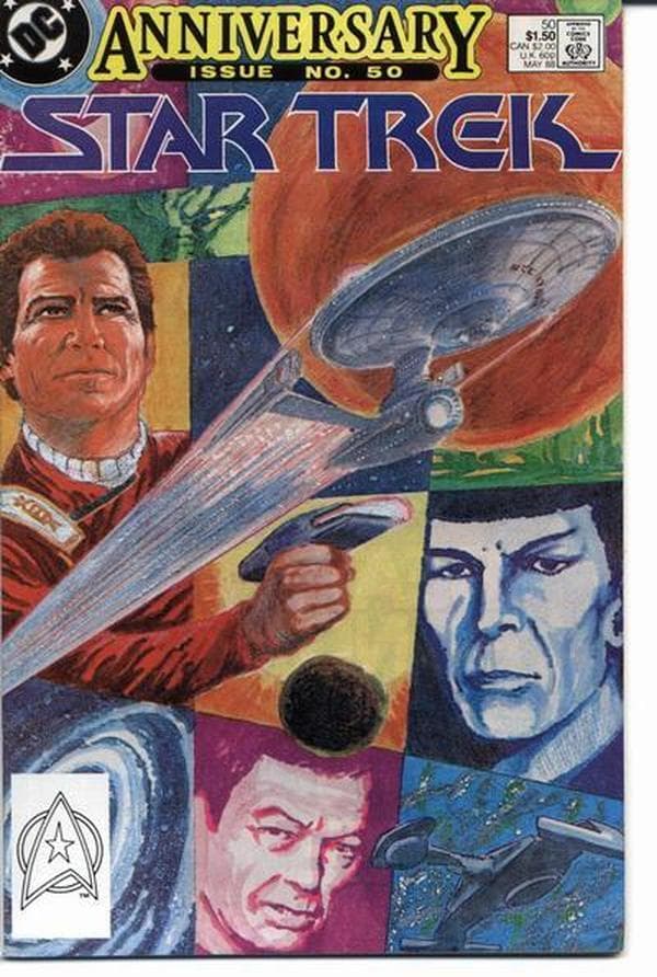 Star Trek #50 cover