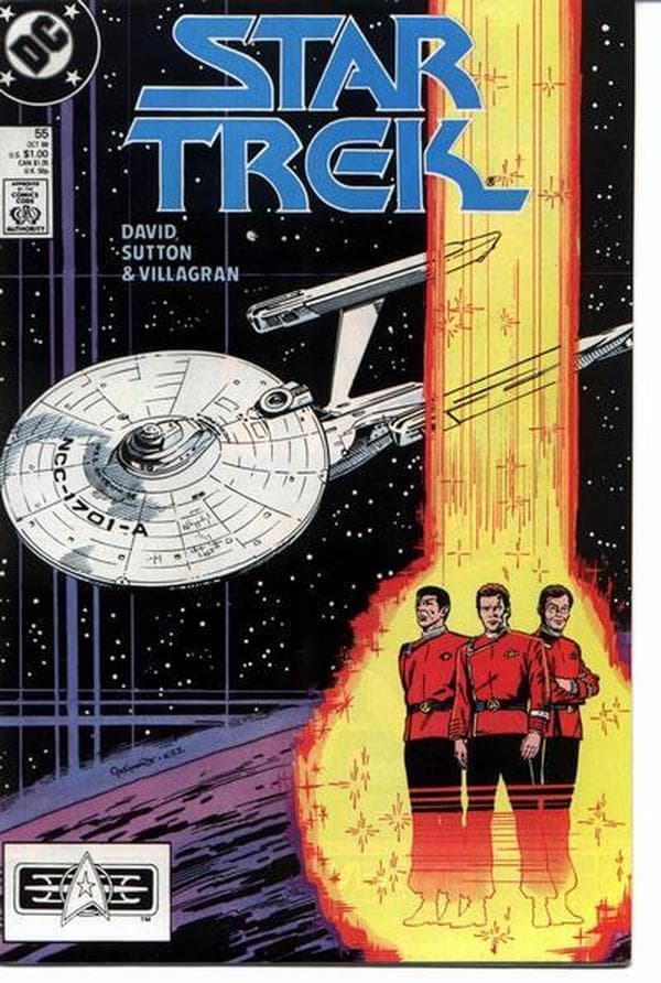 Star Trek #55 cover