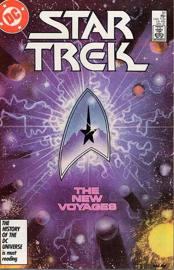 Star Trek #37 cover