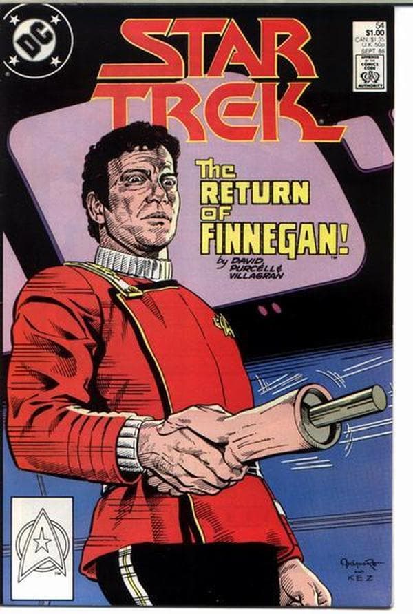 Star Trek #54 cover