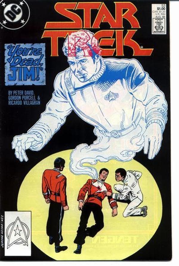 Star Trek #53 cover