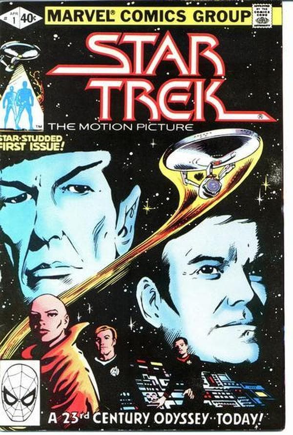 Star Trek #1 cover