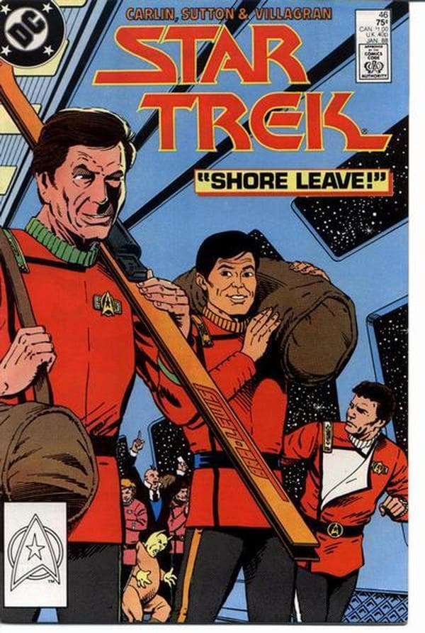 Star Trek #46 cover