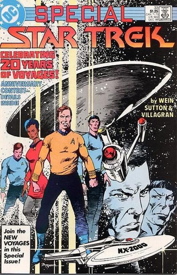 Star Trek #33 cover