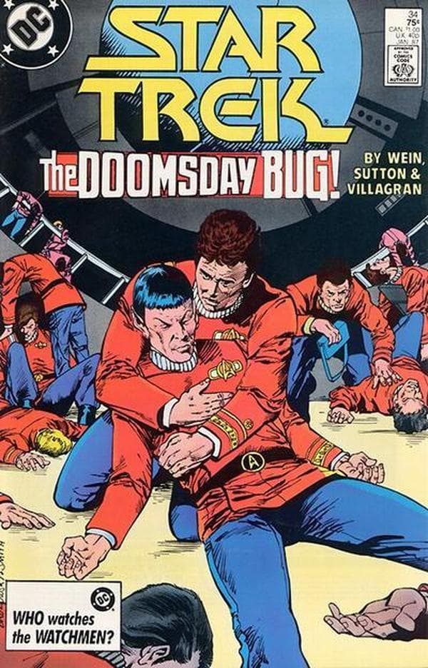 Star Trek #34 cover