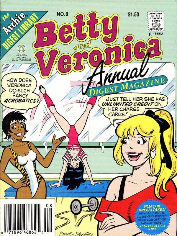 Betty and Veronica Annual Digest Magazine #8