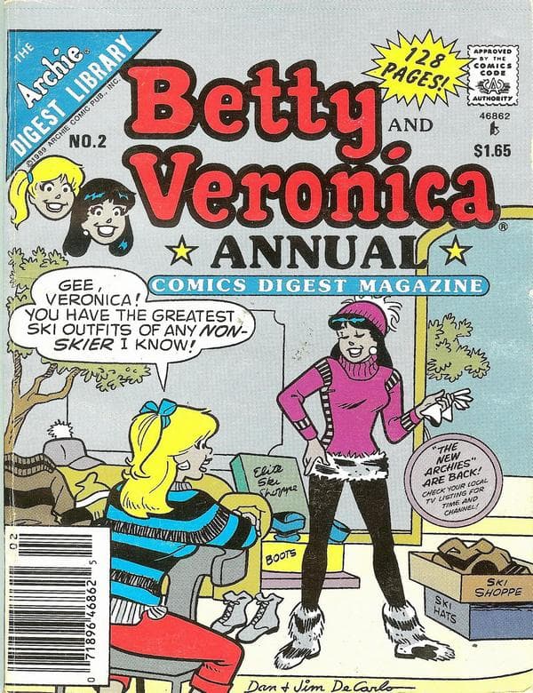 Betty and Veronica Annual Digest Magazine #2