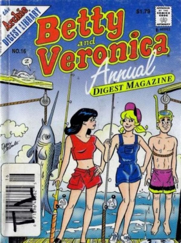 Betty and Veronica Annual Digest Magazine #16 cover