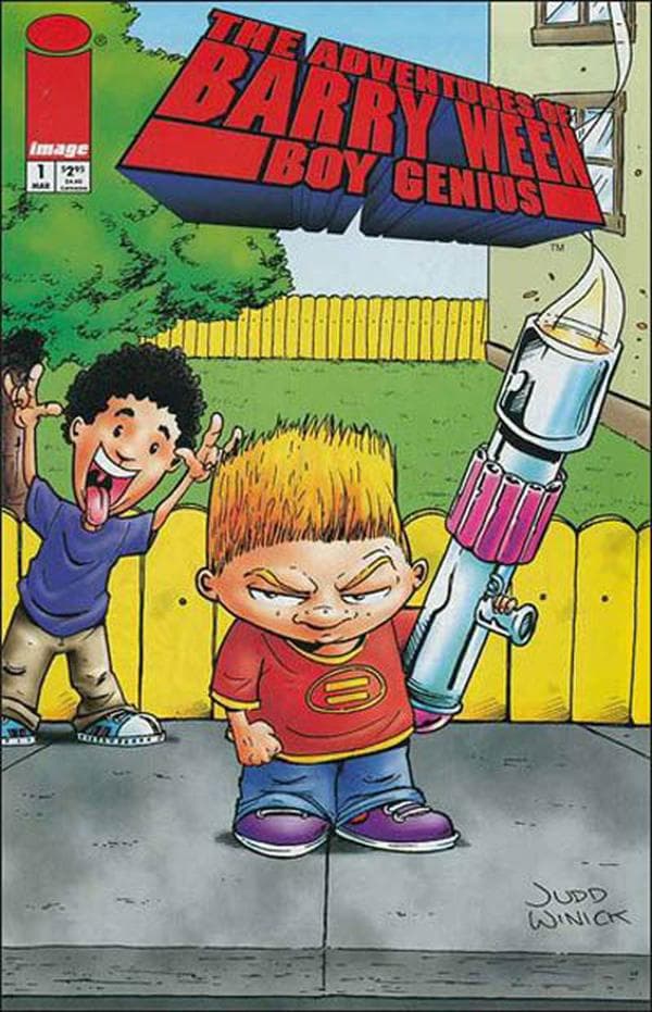 The Adventures of Barry Ween, Boy Genius #1 cover