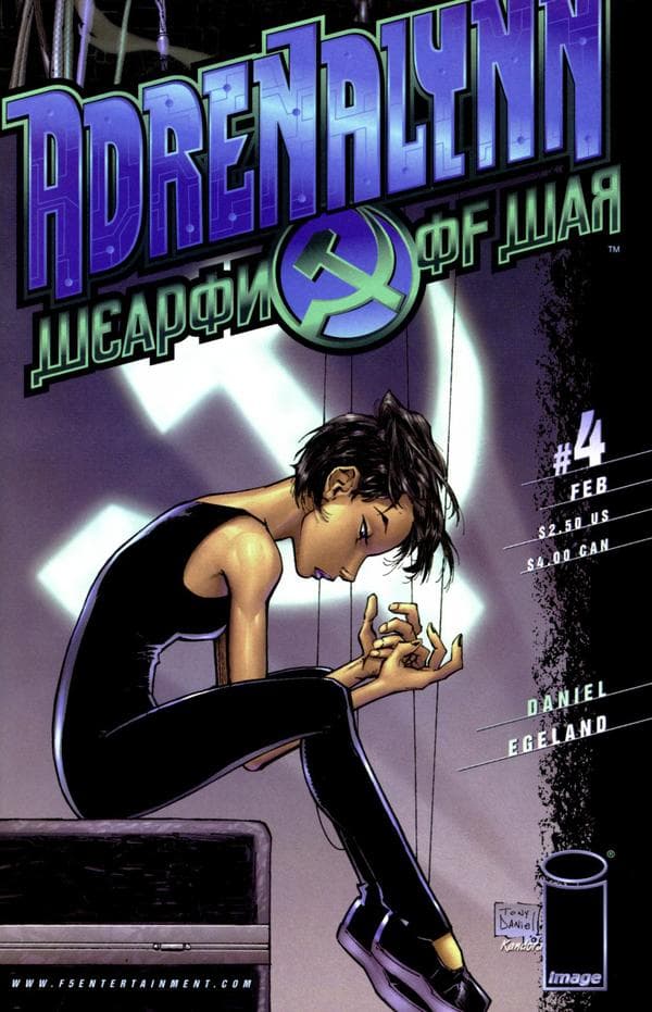 Adrenalynn: Weapon of War #4 cover