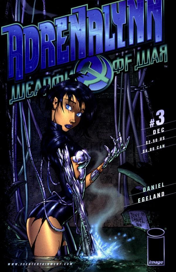 Adrenalynn: Weapon of War #3 cover