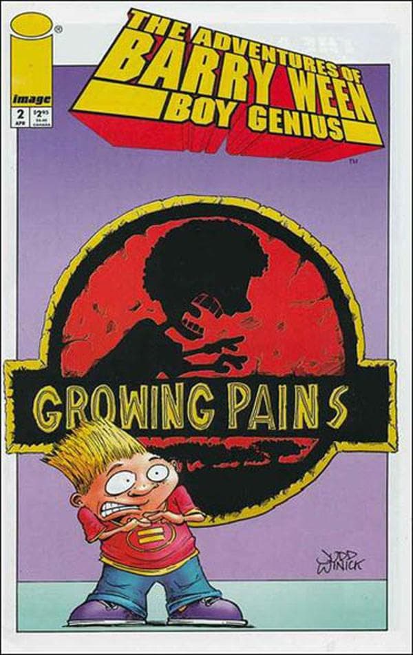 The Adventures of Barry Ween, Boy Genius #2 cover