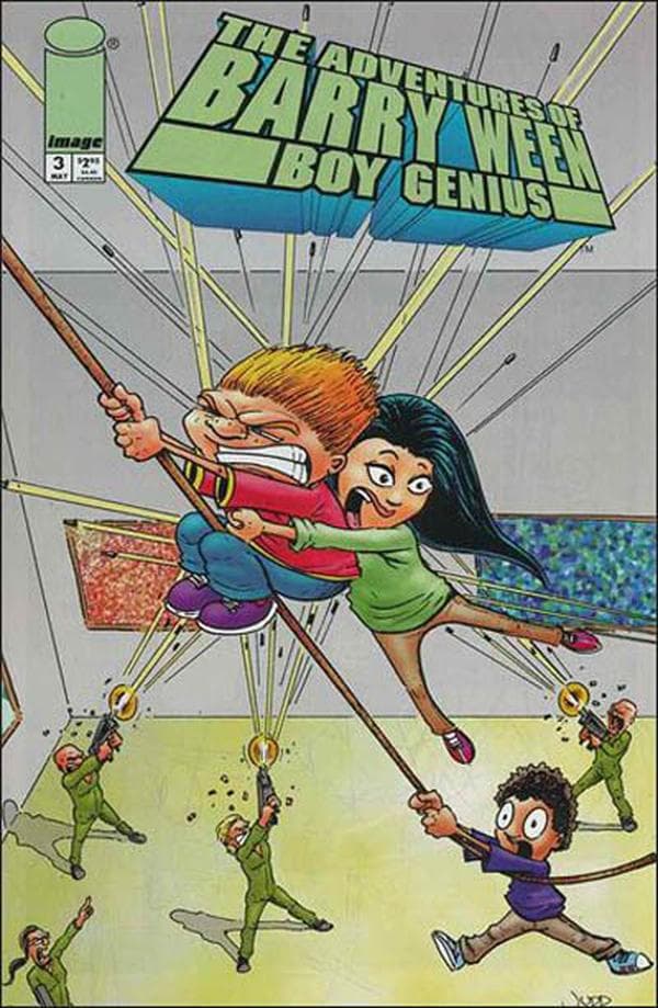 The Adventures of Barry Ween, Boy Genius #3 cover