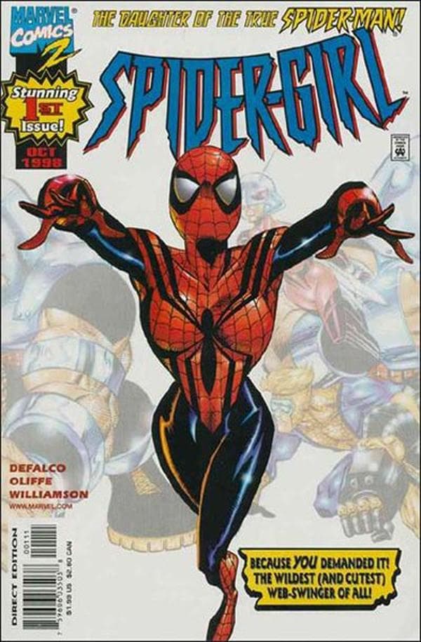 Spider-Girl #1 cover