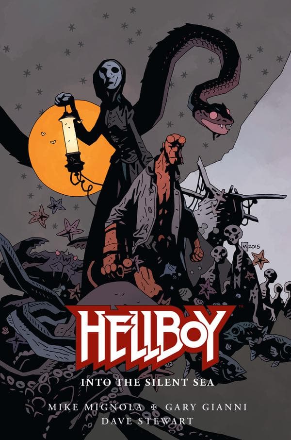 Hellboy: Into the Silent Sea #1 cover