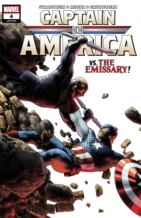 Captain America #4 cover