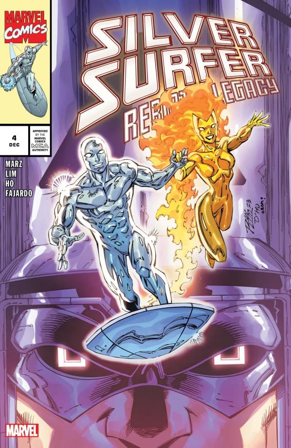 Silver Surfer Rebirth: Legacy #4 cover