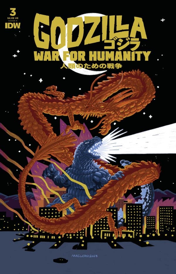 Godzilla: War for Humanity #3 cover