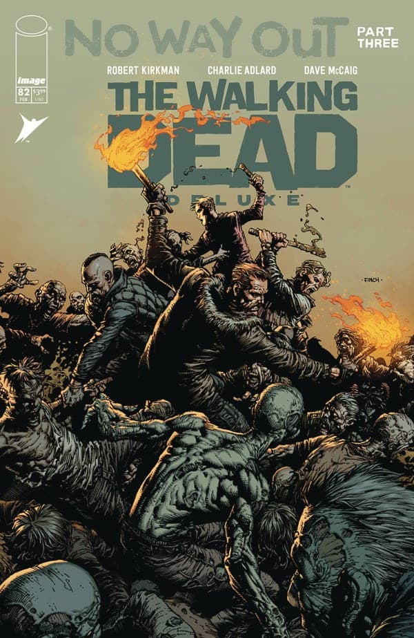 The Walking Dead Deluxe #82 cover