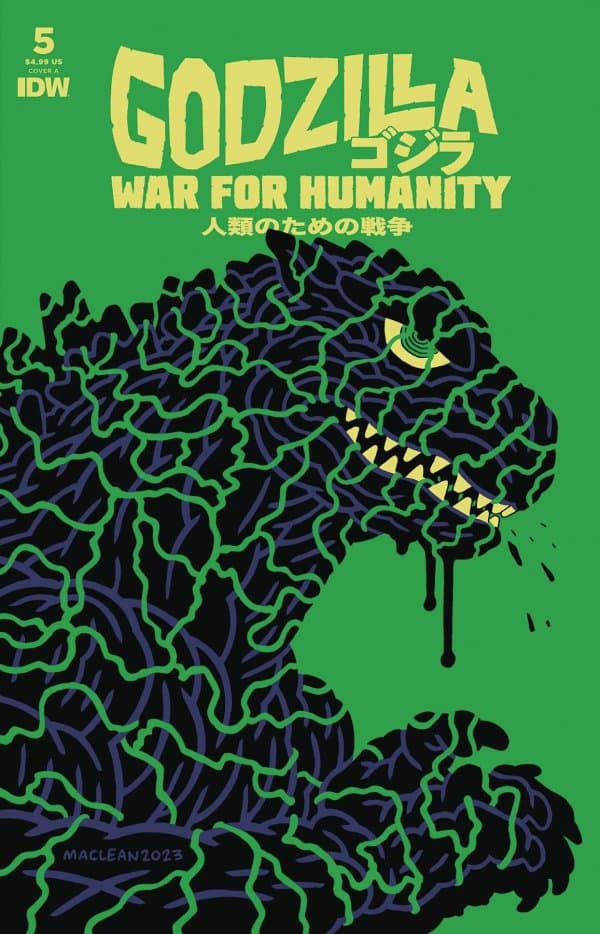 Godzilla: War for Humanity #5 cover