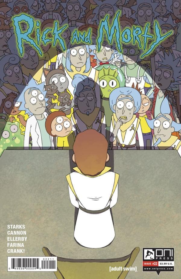 Rick and Morty #22 cover
