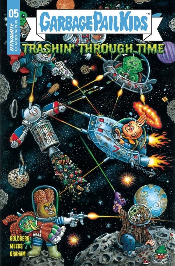 Garbage Pail Kids: Trashin' Through Time #5 cover