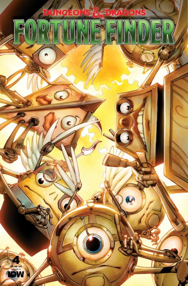 Dungeons & Dragons: Fortune Finder #4 cover