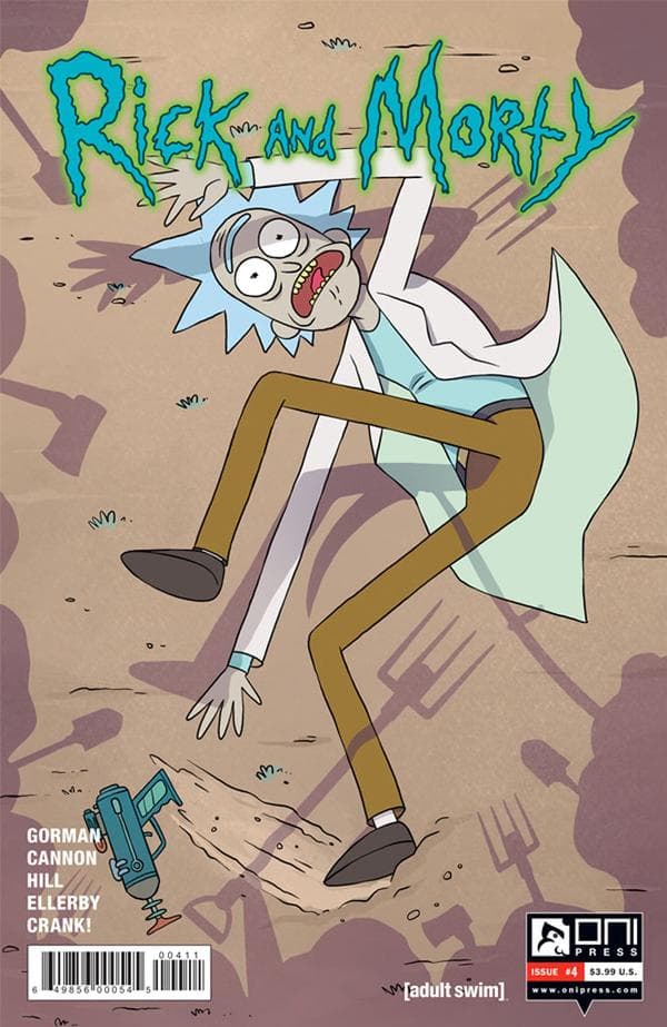 Rick and Morty #4 cover