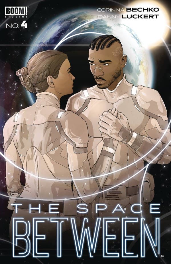 The Space Between #4 cover