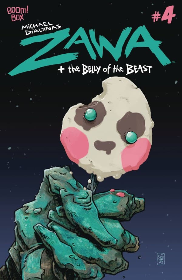 Zawa + The Belly of the Beast #4 cover