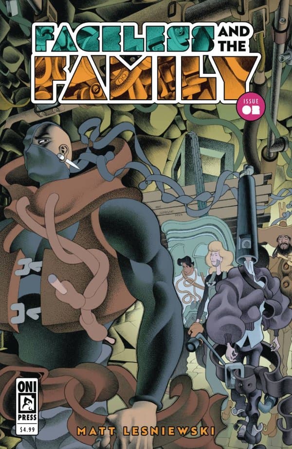 Faceless and the Family #2 cover