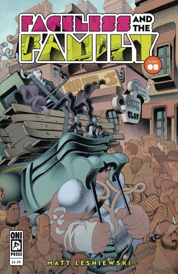 Faceless and the Family #3 cover