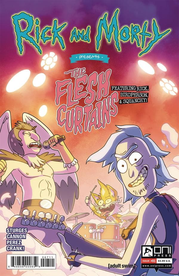 Rick and Morty Presents: The Flesh Curtains #1 cover