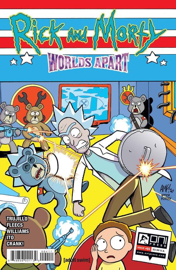 Rick and Morty: Worlds Apart #4 cover