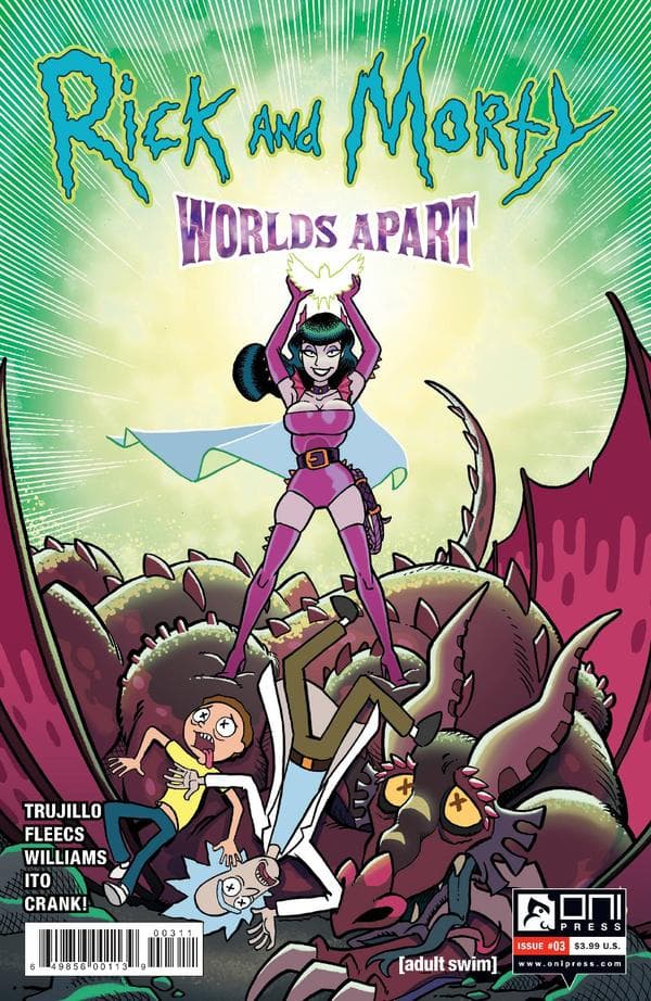 Rick and Morty: Worlds Apart #3 cover
