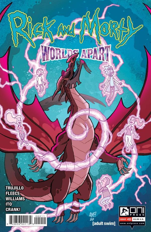 Rick and Morty: Worlds Apart #2 cover