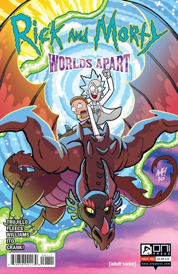 Rick and Morty: Worlds Apart #1 cover