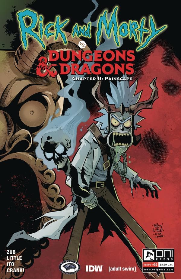 Rick and Morty vs. Dungeons & Dragons II: Painscape #2 cover
